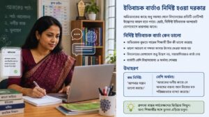 ইতিবাচক বার্তাও নির্দিষ্ট হওয়া দরকার