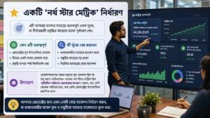 একটি 'নর্থ স্টার মেট্রিক' (North Star Metric) নির্ধারণ