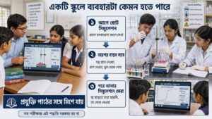 একটি স্কুলে ব্যবহারটা কেমন হতে পারে