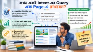 কখন একই Intent-এর Query এক Page-এ রাখবেন