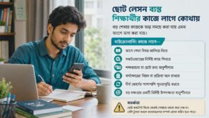 ছোট লেসন ব্যস্ত শিক্ষার্থীর কাজে লাগে কোথায়