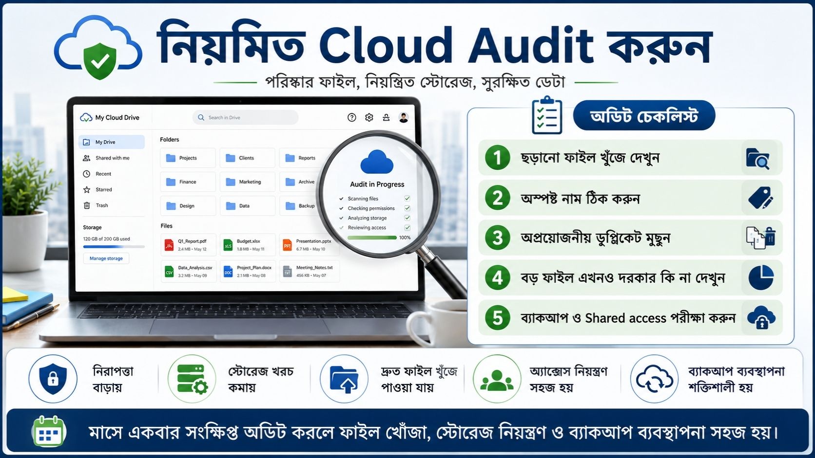 নিয়মিত Cloud Audit করুন
