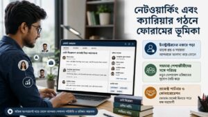 নেটওয়ার্কিং এবং ক্যারিয়ার গঠনে ফোরামের ভূমিকা