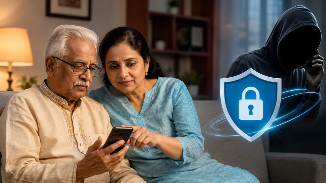 Elderly online scam safety