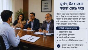 মুখস্থ উত্তর কেন সহজে ভেঙে পড়ে