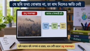 যে ছবিটি তথ্য বোঝায় না, সেটি বাদ দিলেও ক্ষতি নেই