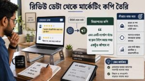 রিভিউ ডেটা থেকে মার্কেটিং কপি তৈরি