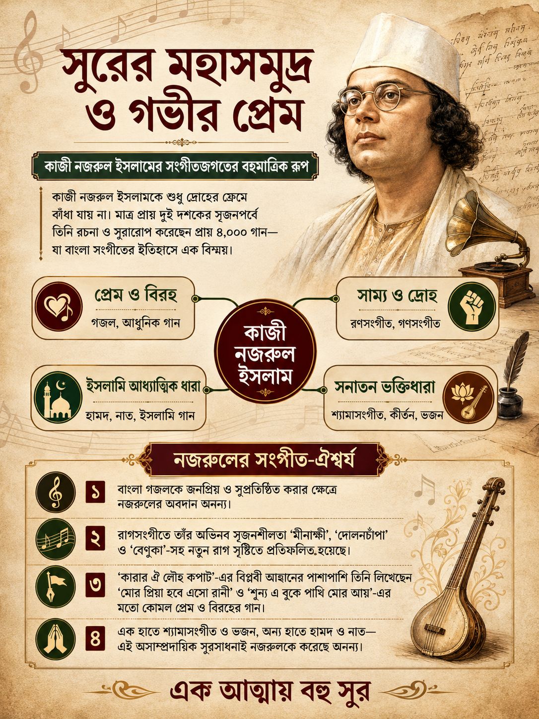 সুরের মহাসমুদ্র ও গভীর প্রেম