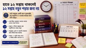হাতে ১২ সপ্তাহ থাকলেই ১২ সপ্তাহ নতুন পড়ার জন্য নয়