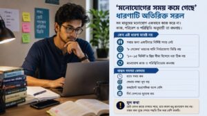 ‘মনোযোগের সময় কমে গেছে’ যুক্তিটি অতিরিক্ত সরল
