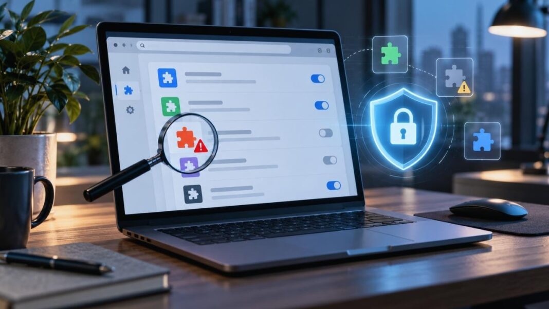 Browser extension security