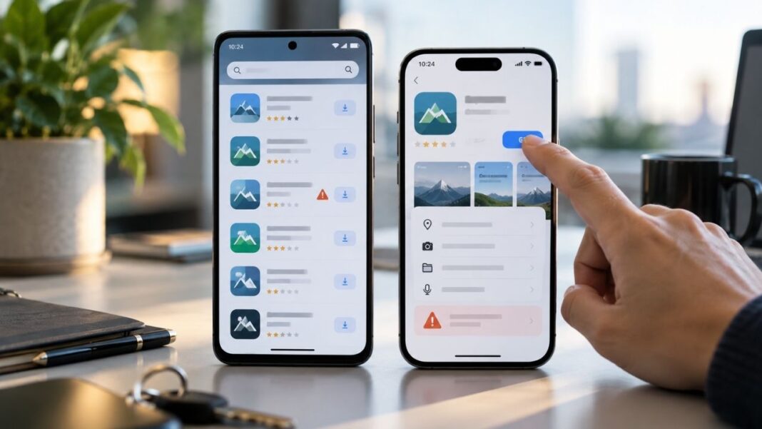 Fake app detection