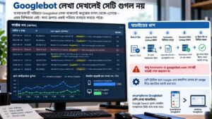 Googlebot লেখা দেখলেই সেটি গুগল নয়
