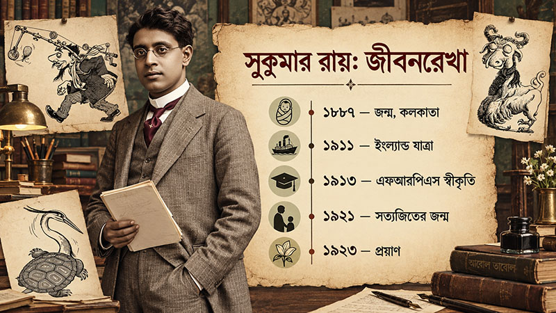 Sukumar Ray biography