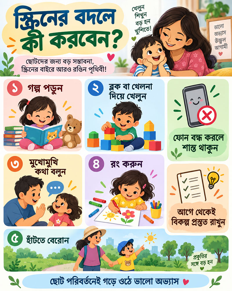 What to do instead of screen time for kids