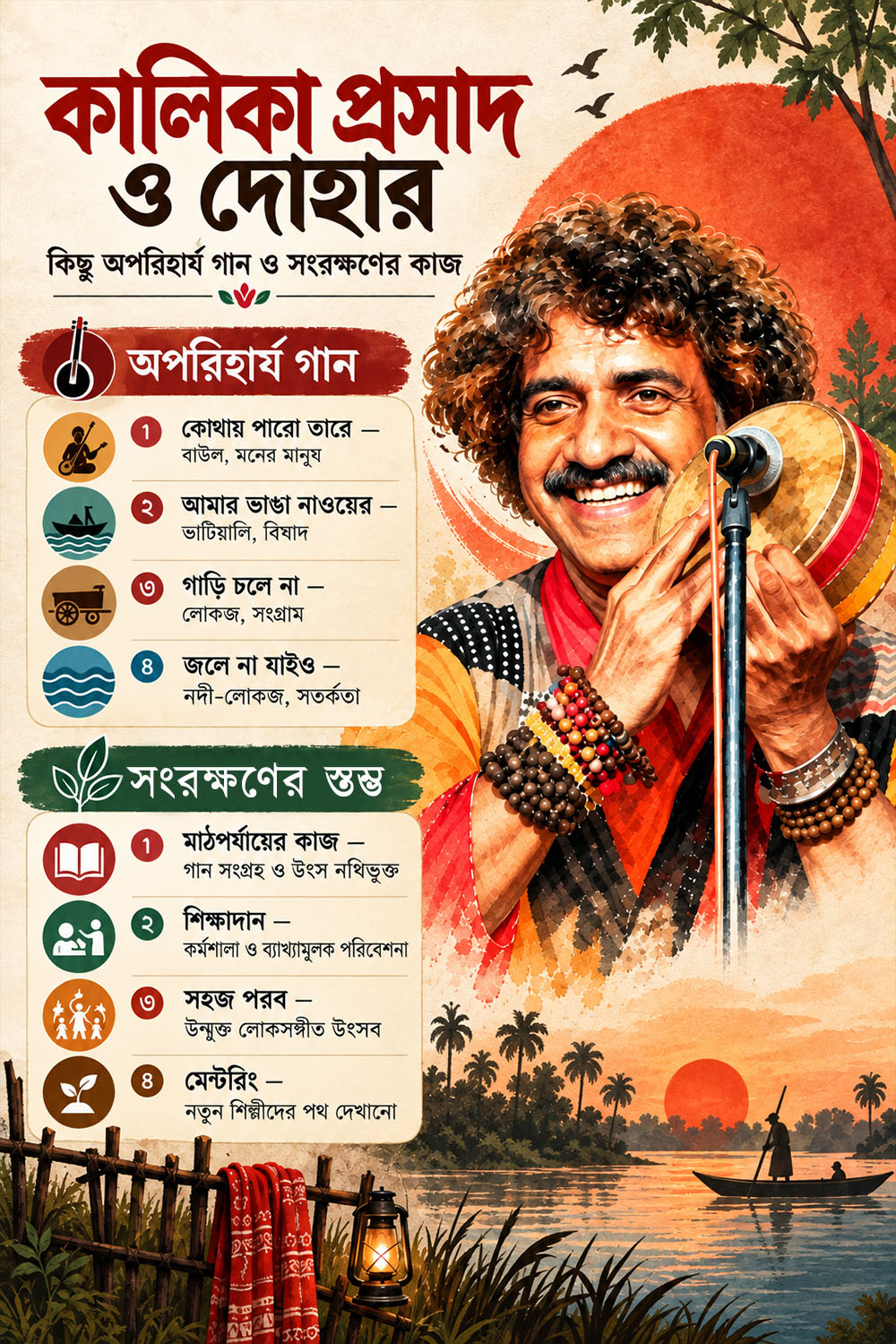 অপরিহার্য কিছু গান ও রেকর্ডিং
