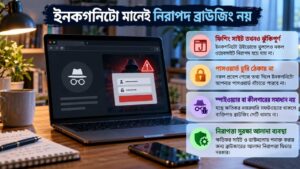 আরেকটি ভুল: ইনকগনিটো মানেই নিরাপদ ব্রাউজিং