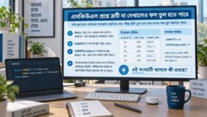এসকিউএল প্রশ্নে ত্রুটি না দেখালেও ফল ভুল হতে পারে