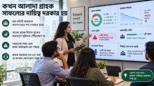 কখন আলাদা গ্রাহক সাফল্যের দায়িত্ব দরকার হয়