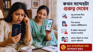 কখন সন্দেহটা সত্যিই গুরুত্ব দিয়ে দেখবেন
