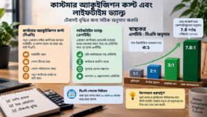 কাস্টমার অ্যাকুইজিশন কস্ট এবং লাইফটাইম ভ্যালু
