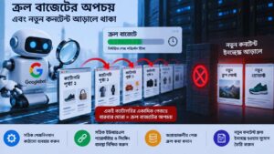 ক্রল বাজেটের অপচয় এবং নতুন কনটেন্ট আড়ালে থাকা