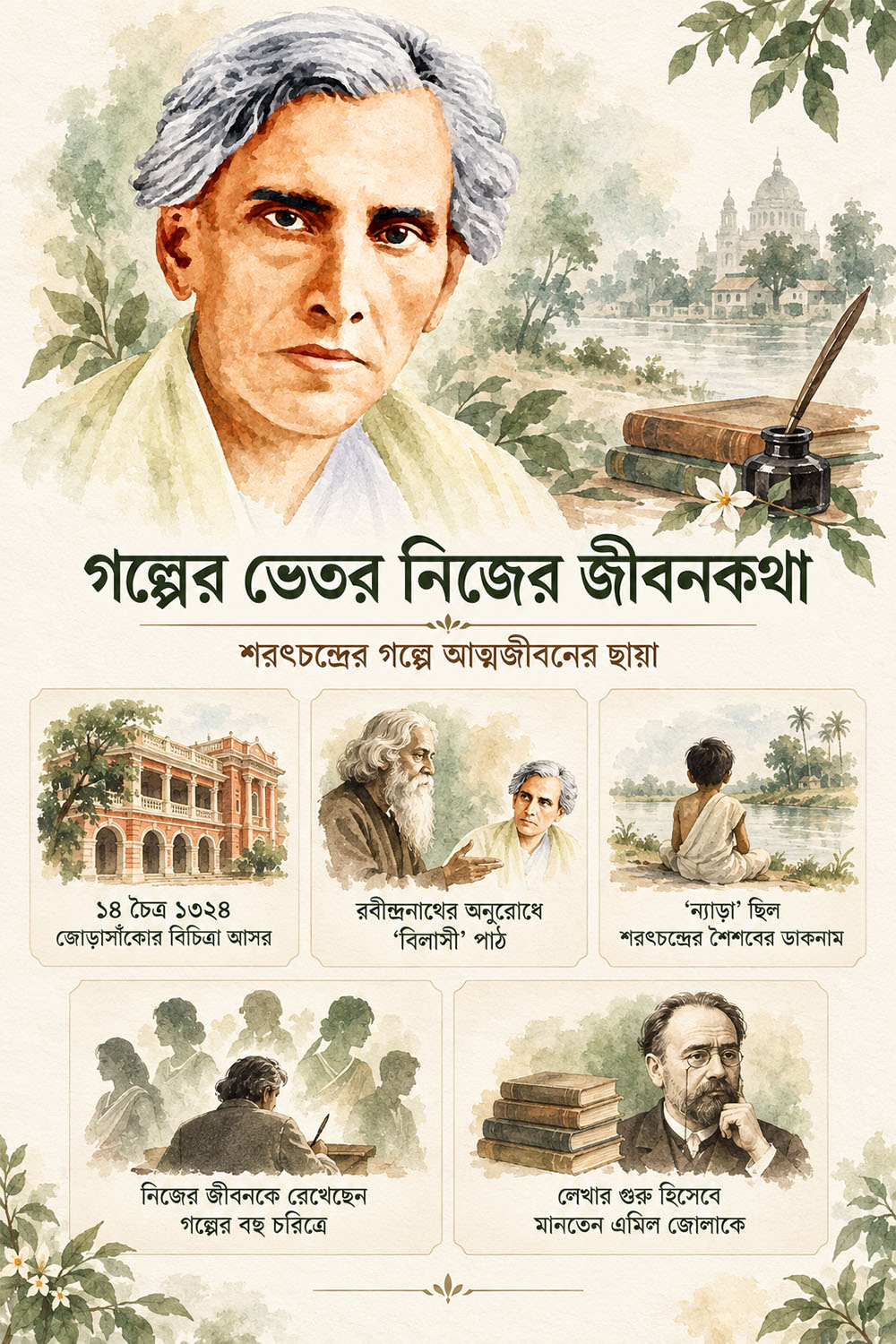 গল্পের ভেতর নিজের জীবন কথা