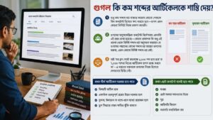 গুগল কি কম শব্দের আর্টিকেলকে শাস্তি দেয়?