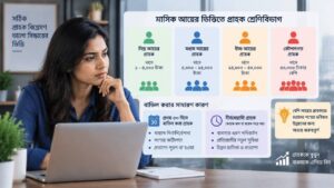 গ্রাহকদের আয়ের ভিত্তিতে শ্রেণিবিভাগ