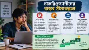 চাকরিপ্রত্যাশীদের বাস্তব সীমাবদ্ধতা