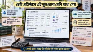 ছোট প্রতিষ্ঠানে এই ভুলগুলো বেশি ব্যথা দেয়