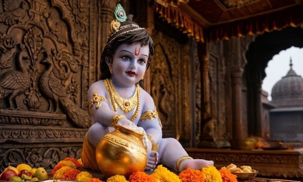 জন্মাষ্টমীর আয়োজনে মাখনের এত ছড়াছড়ি কেন