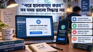 “পরে হালনাগাদ করব” সব সময় ভালো সিদ্ধান্ত নয়