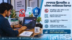 পেশাদার ফ্রিল্যান্সিং ও ভবিষ্যত ক্যারিয়ারের নিরাপত্তা