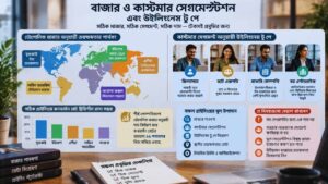 বাজার ও কাস্টমার সেগমেন্টেশন এবং উইলিংনেস টু পে