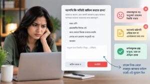 বাধ্যতামূলক বর্ণনামূলক প্রশ্ন