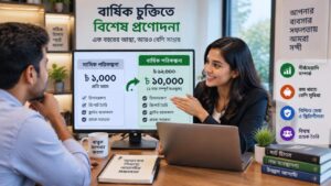 বার্ষিক চুক্তিতে বিশেষ প্রণোদনা