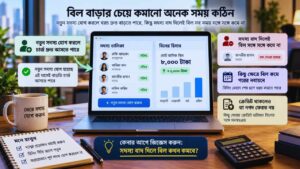 বিল বাড়ার চেয়ে কমানো অনেক সময় কঠিন