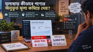 মূল্যছাড় কীভাবে পণ্যের অনুভূত মূল্য কমিয়ে দেয়?