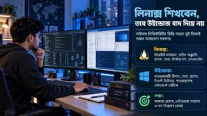 লিনাক্স শিখবেন, তবে উইন্ডোজ বাদ দিয়ে নয়