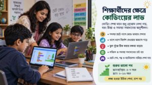 শিক্ষার্থীদের ক্ষেত্রে লাভটা কোথায় দেখা যায়