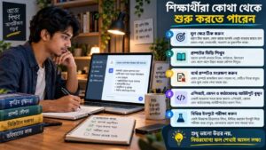শিক্ষার্থীরা কোথা থেকে শুরু করতে পারেন