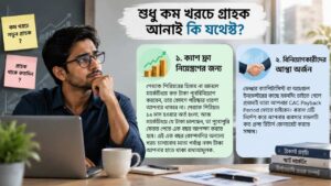 শুধু কম খরচে গ্রাহক আনাই কি যথেষ্ট?