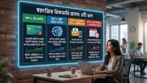 স্বয়ংক্রিয় রিকভারি প্রসেসের চারটি ধাপ