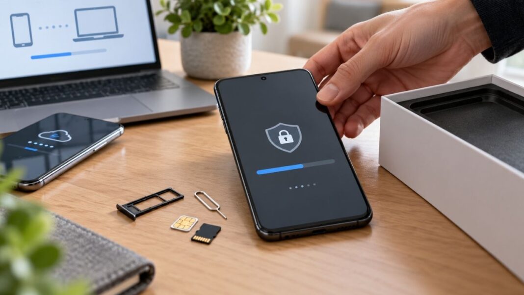 Phone data wipe