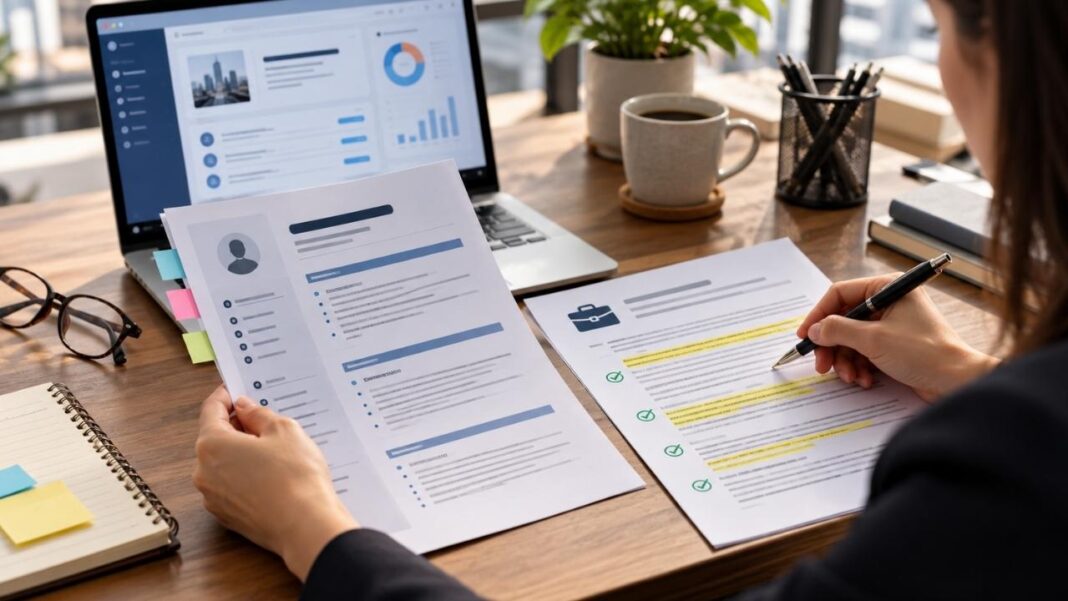 Tailor CV to job
