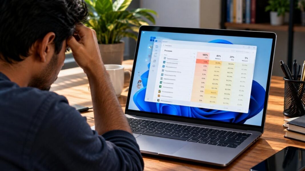 Windows laptop slow