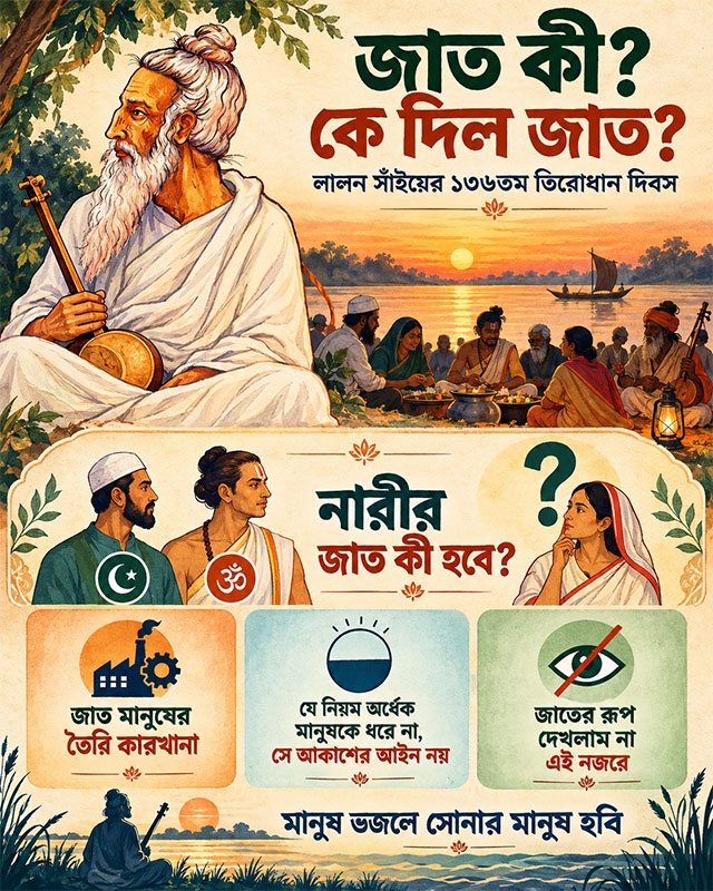 "জাত গেল জাত গেল বলে": যে গান আজও বেঁধে