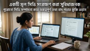 একটি মূল সিভি সংরক্ষণ করা সুবিধাজনক