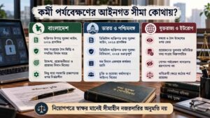 কর্মী পর্যবেক্ষণের আইনগত সীমা কোথায়?
